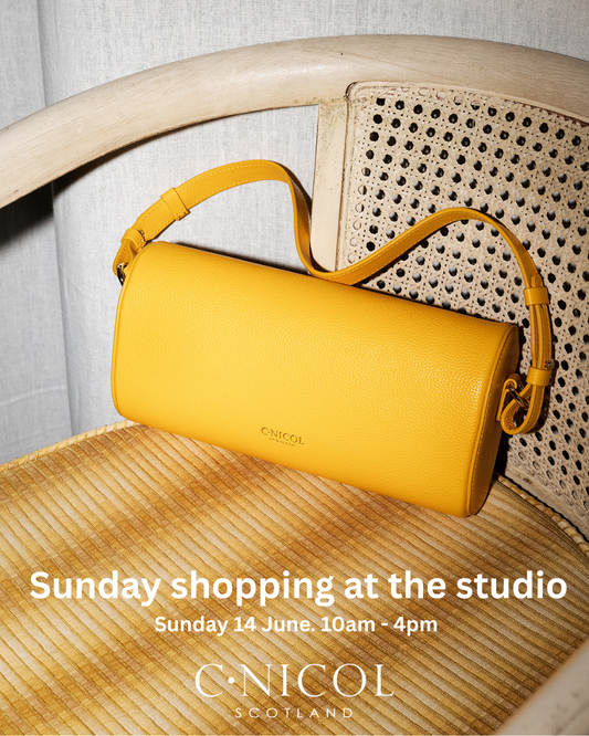 Sunday shopping at the C.Nicol studio