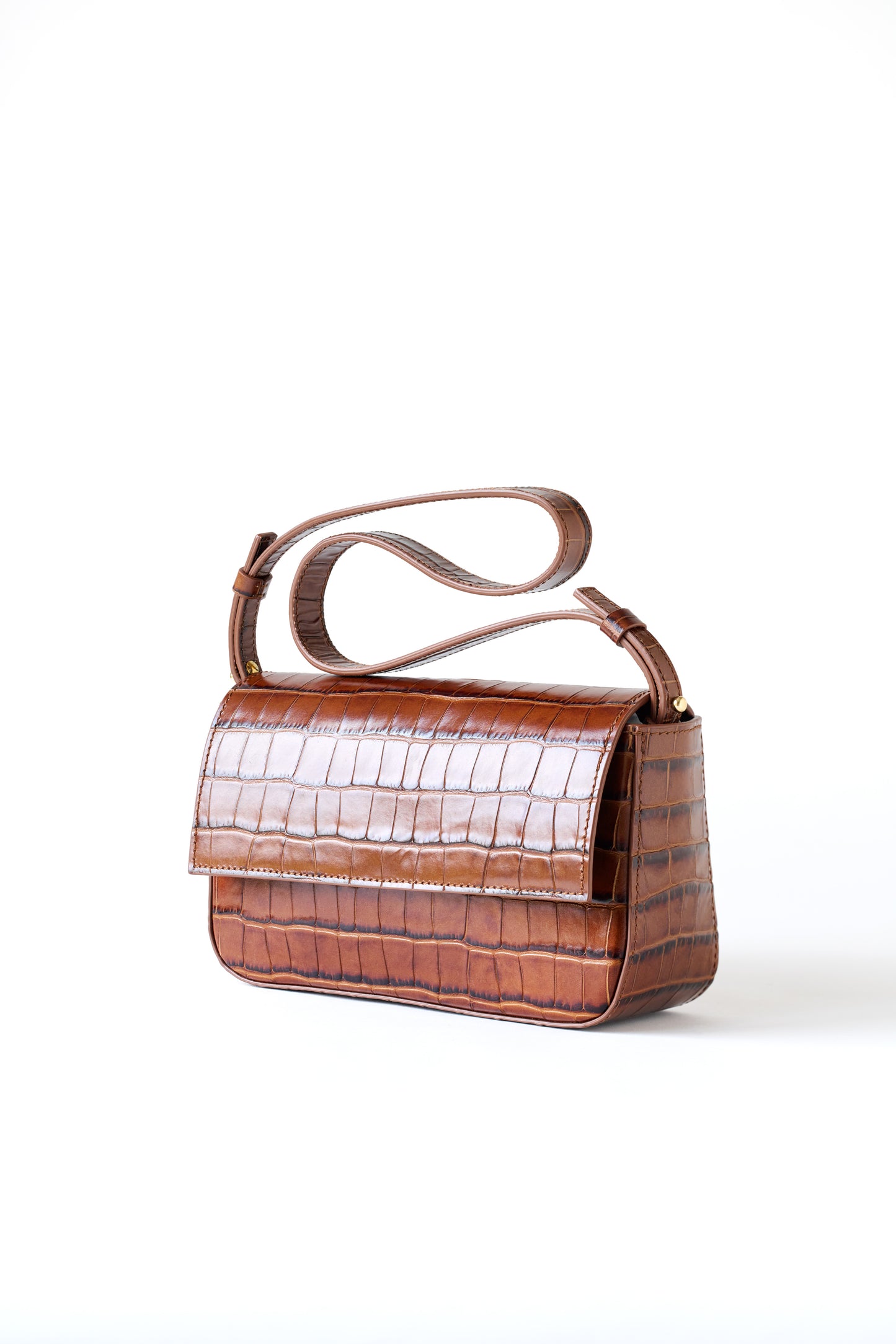 Kate 2.0 - hazelnut croco