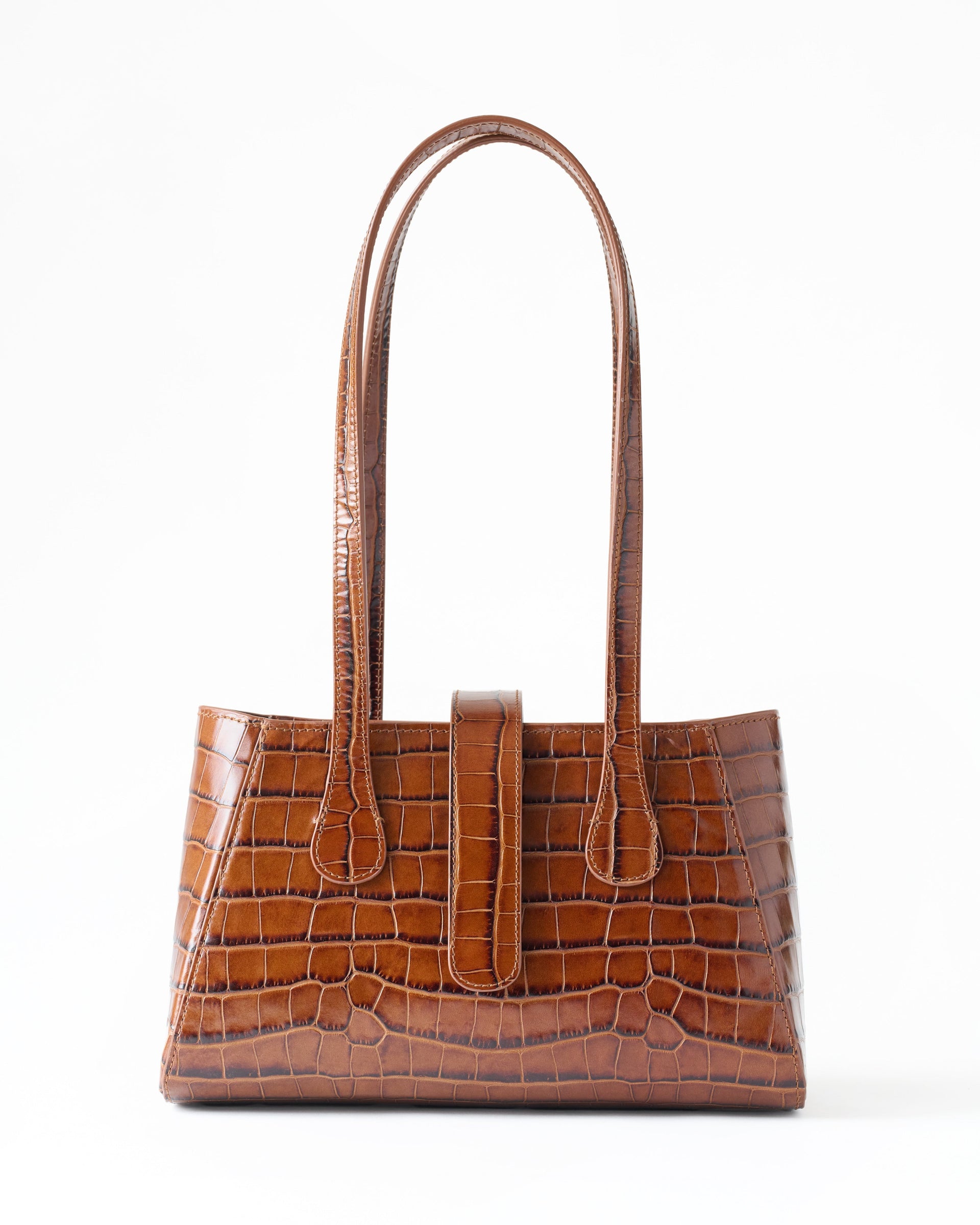 Rosa mini 2.0 hazelnut croco
